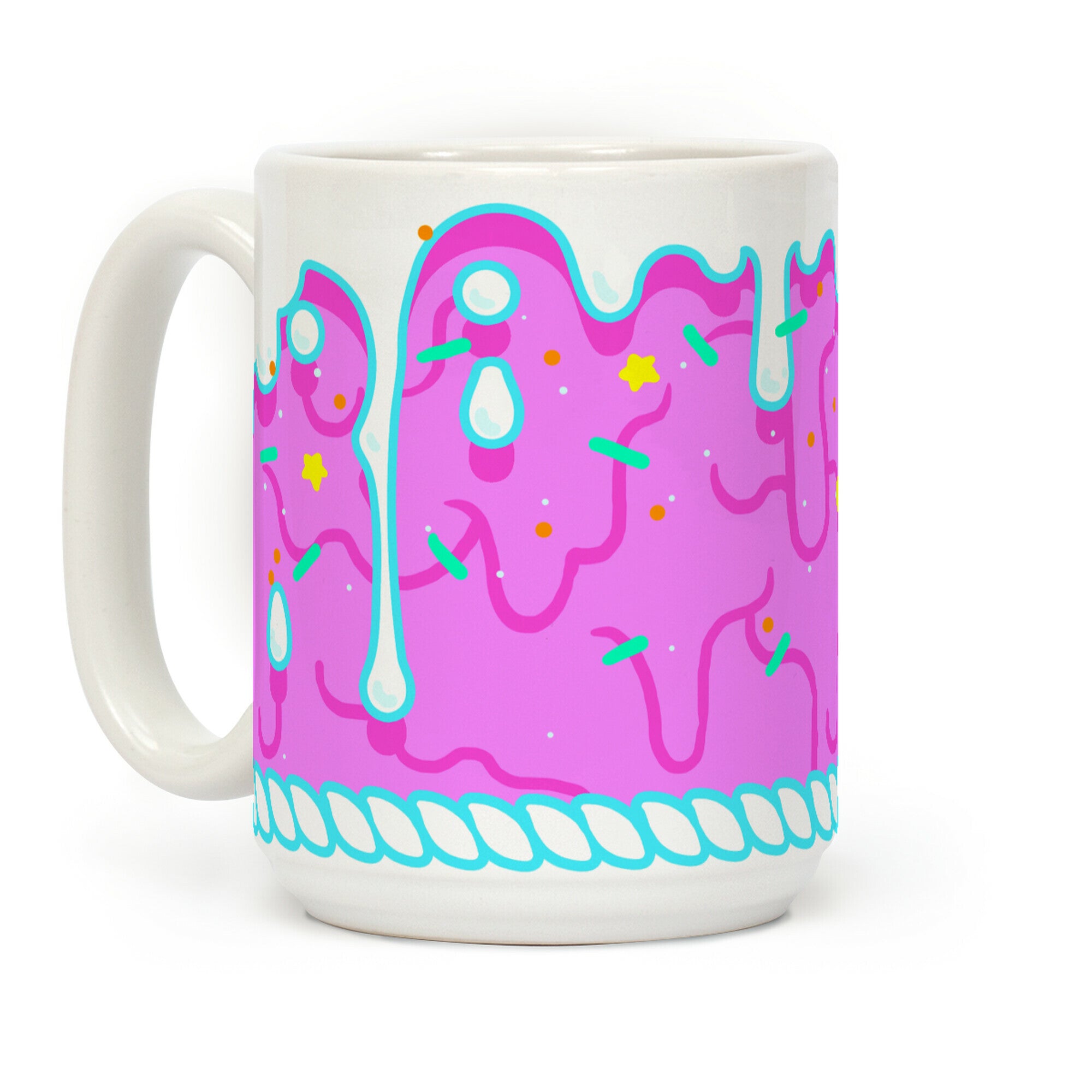Pink Cupcake Icing Coffee Mug